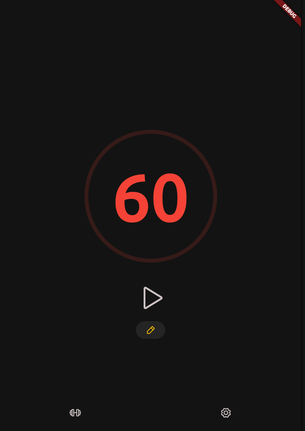 Emom timer screenshot